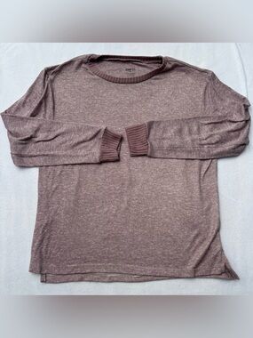Born Dusty Mauve Crewneck Sweater